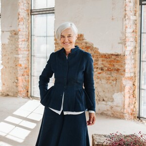 Chicos linen jacket online