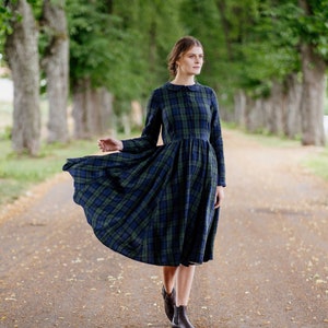 Ladies tartan dresses for sale outlet