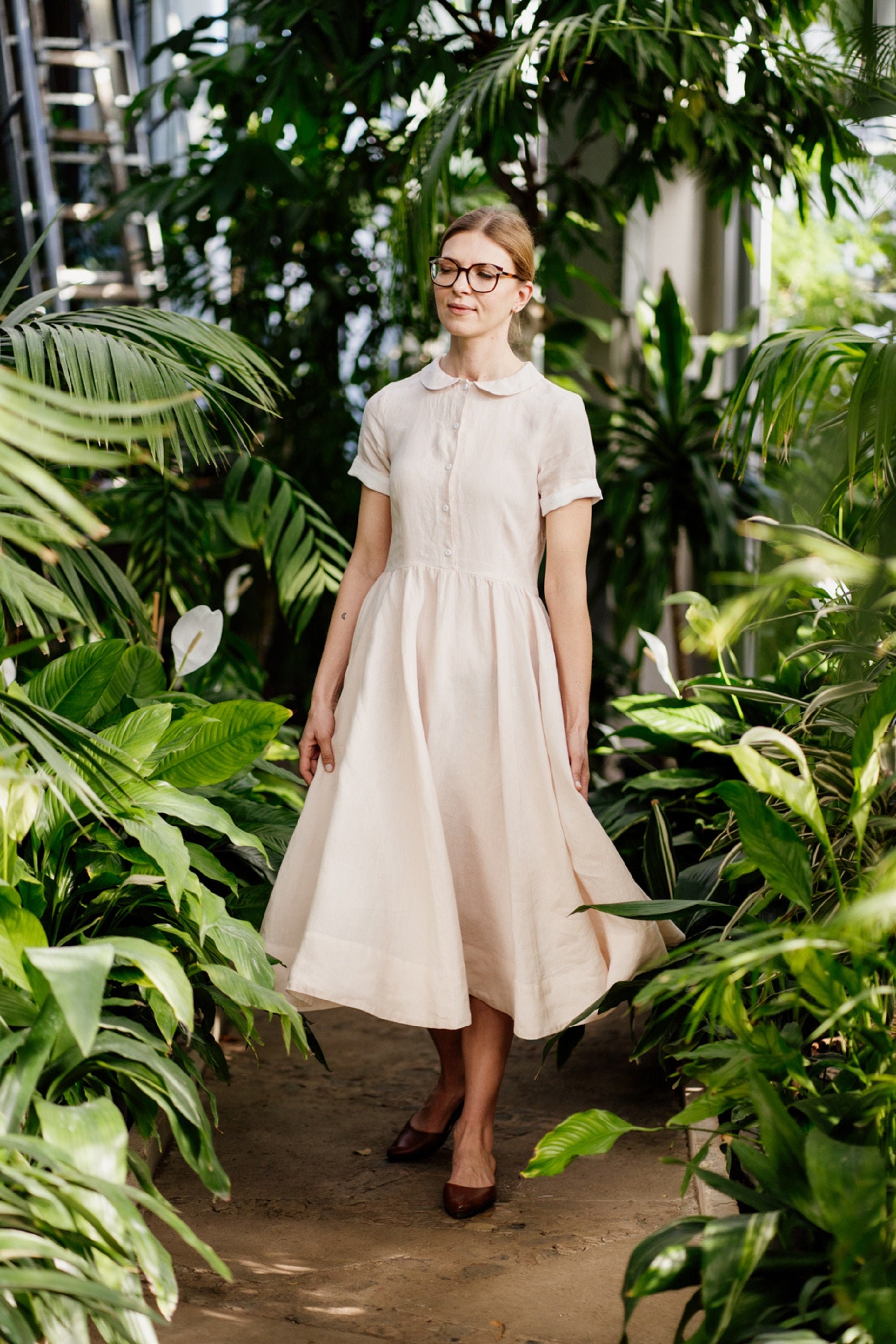 womens linen dresses australia
