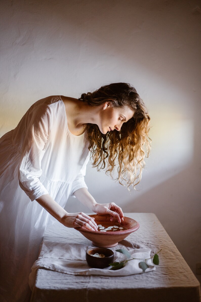 Petticoat Dress White Cotton Dress Vintage Style Women Etsy UK