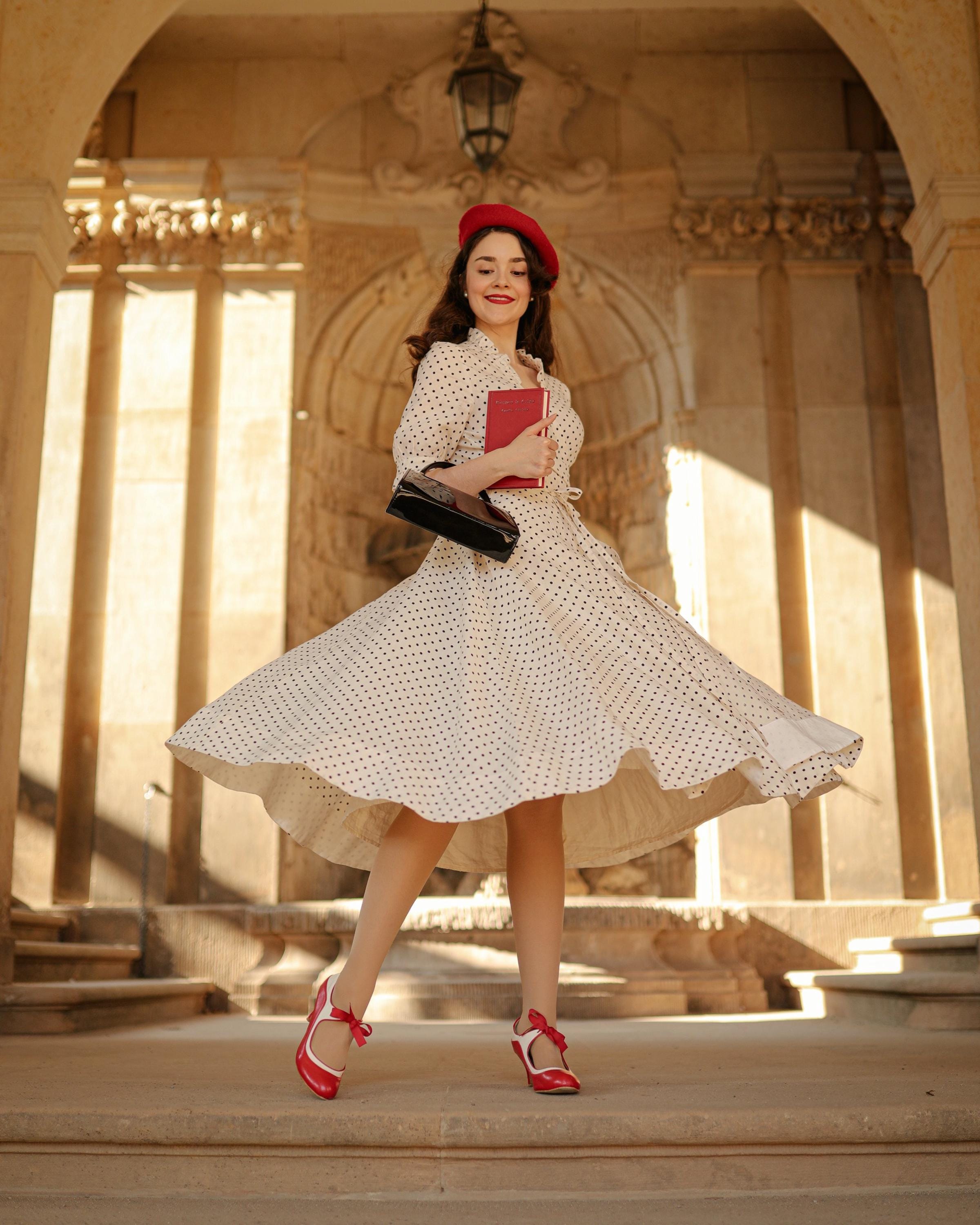 スーツ・フォーマル・ドレス ANDRESD flocky dot pants dress flocky dot pants dress | ANDRESD