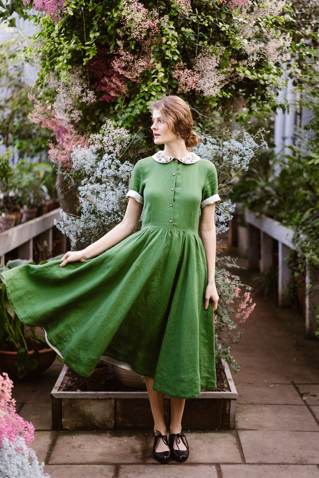 Vestito scozzese deals verde