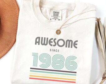 Retro Birthday T-Shirt | Vintage Since Custom Year Personalized Gift