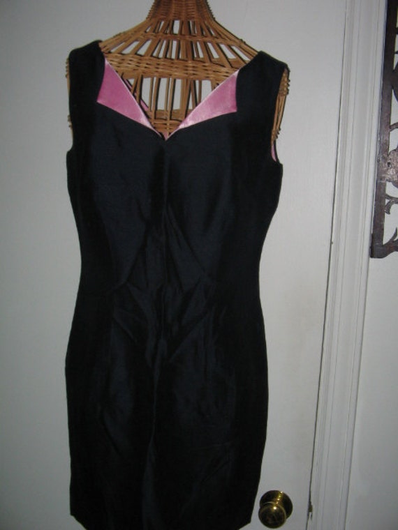 petite little black cocktail dress