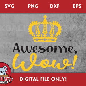 Hamilton Inspired Crown (svg, png, dxf, eps) (Digital Download)