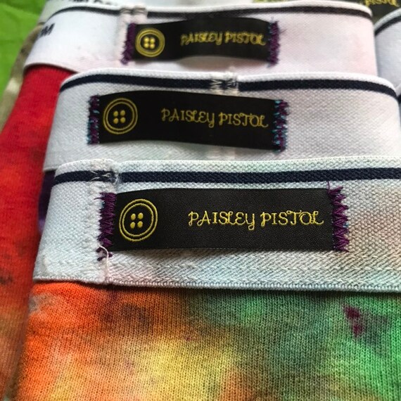CUSTOM (3) PACK Tie-Dyed Men's Brief Underwear Hippie Rainbow Tighty Whities Available in All Sizes