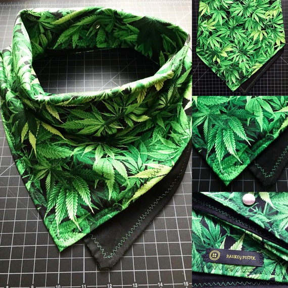 Made To Order-Ganjandana-Ganja Fabric Snapback Bandana-Snowboard-Ski Mask-Snow Scarf-Cotton