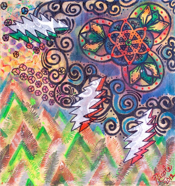 Original Art Print-'Easy Wind'-By Paisley Pistol