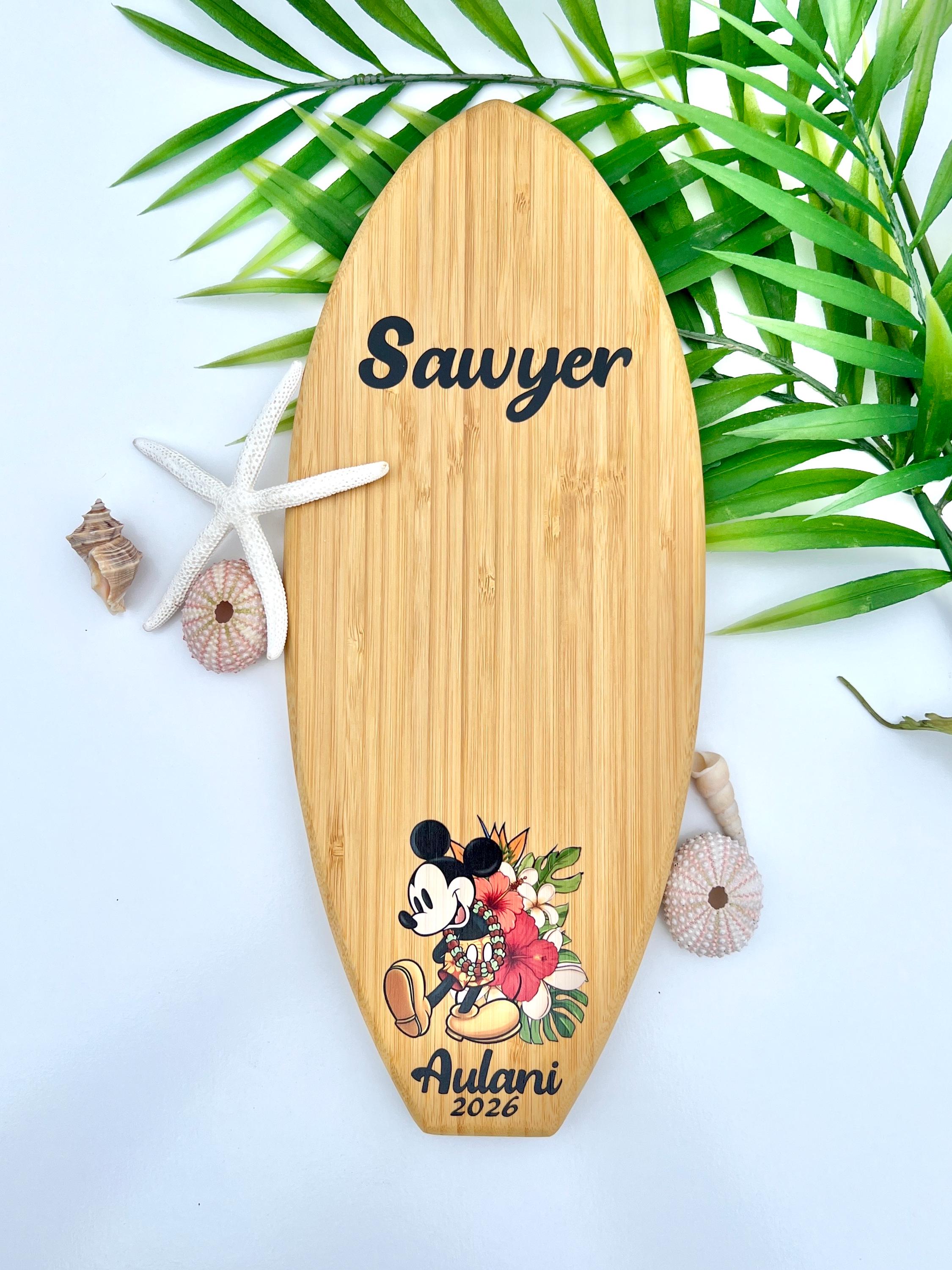 Whoosh surf board Mickey Kawai ロングボード Mickey Surf Board - Etsy