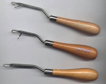 LATCH HOOK TOOLS - Bent Shafts - Used