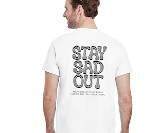 Camiseta extragrande "No Bad Vibes": camiseta minimalista con estilo urbano, estética moderna, camiseta gráfica unisex de algodón.