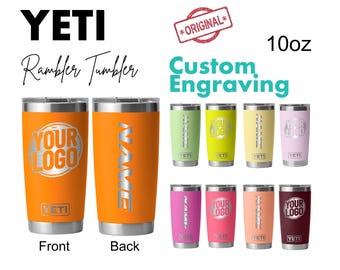 パーソナライズされたYETI 10オンス＆ポーラーキャメルタンブラー｜刻印入りタンブラー｜カスタムトラベルマグ｜コーヒー断熱カップ｜彼または彼女へのギフト