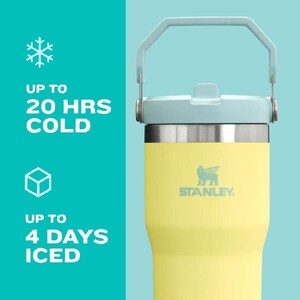 30oz Stanley Ice Flow Flip Straw Bottle | Personalized Stainless Steel Tumbler | Laser Engraved Travel Cup | Gift for Friend, best for Gym