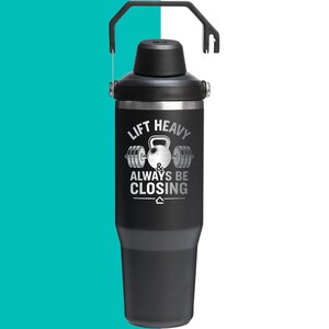 30oz Stanley Ice Flow 2.0 Flip Straw Bottle | Personalized Stainless Steel Tumbler Laser Engraved Travel Cup | Gift for Friend, best for Gym