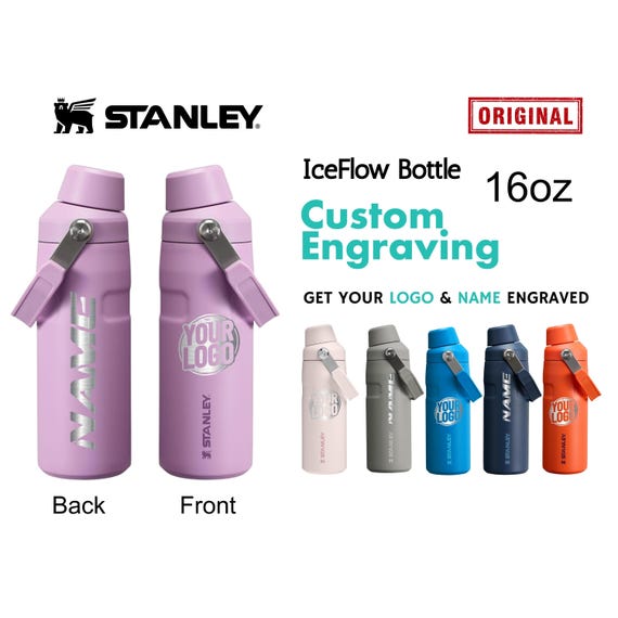 Custom Stanley 16oz Iceflow Bottle | Iceflow Stanley Bottles-stanley Bottle-personalized  Stanley Bottle Valentine Gift. - Etsy Israel