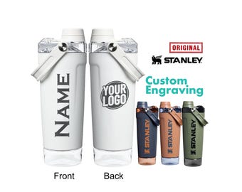 Personalized 20oz Stanley Shaker, Custom Engraved Stanley Activate, Protein Shaker Bottle, Gym Enthusiast Gift, Christmas Gift
