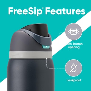 32oz Owala FreeSip Insulated Water Bottles | Laser Engraved BPA-Free Bottle | Personalized Stainless Steel Bottle, Christmas Gift.