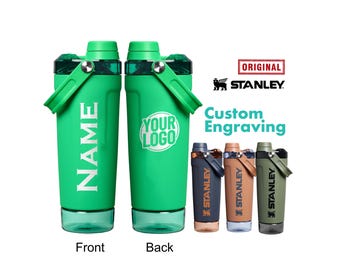 Custom 20oz Stanley Activate Protein Shaker, Engraved Stanley, Personalized Gym Bottle, Workout Gift For Him, Christmas Gift