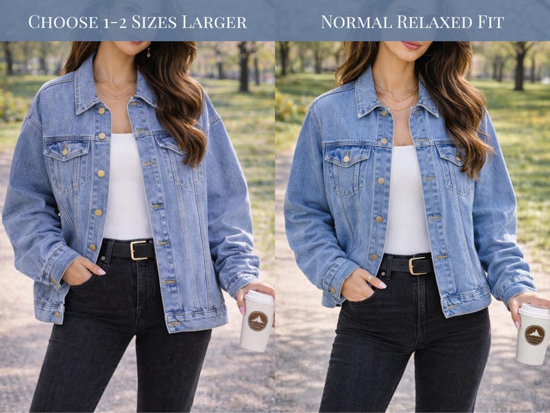 American Style Denim Jacket Unisex Fit Men Women Medium Wash Jean Outerwear Bald Eagle Back Print Design Patriotic USA 250th Anniversary Birthday Apparel Button Front Casual Jacket Vintage Distressed Grunge Fashion Historic Milestone