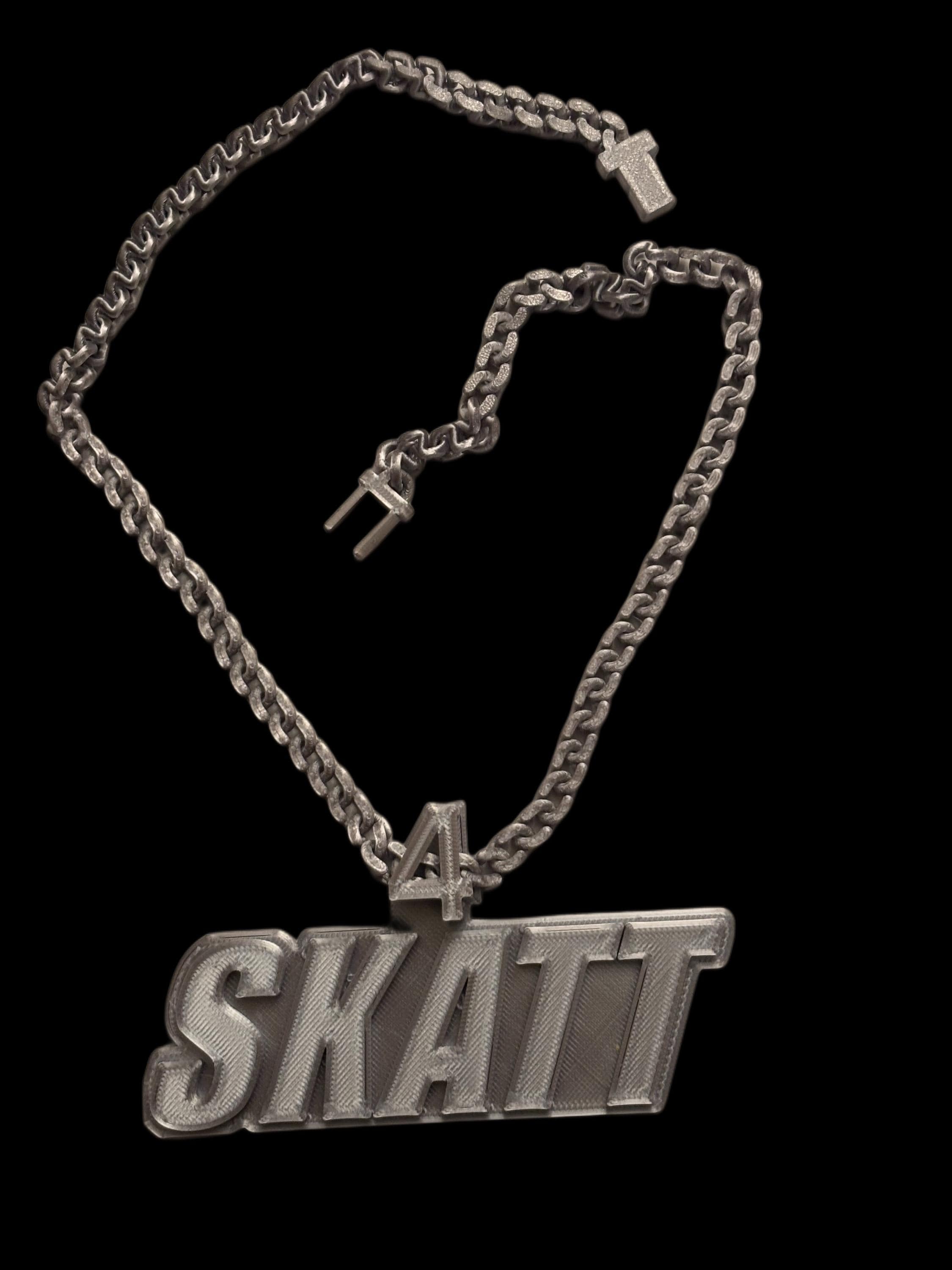 Cameron Skattebo Replica SKATT Pendant Neclace - Etsy
