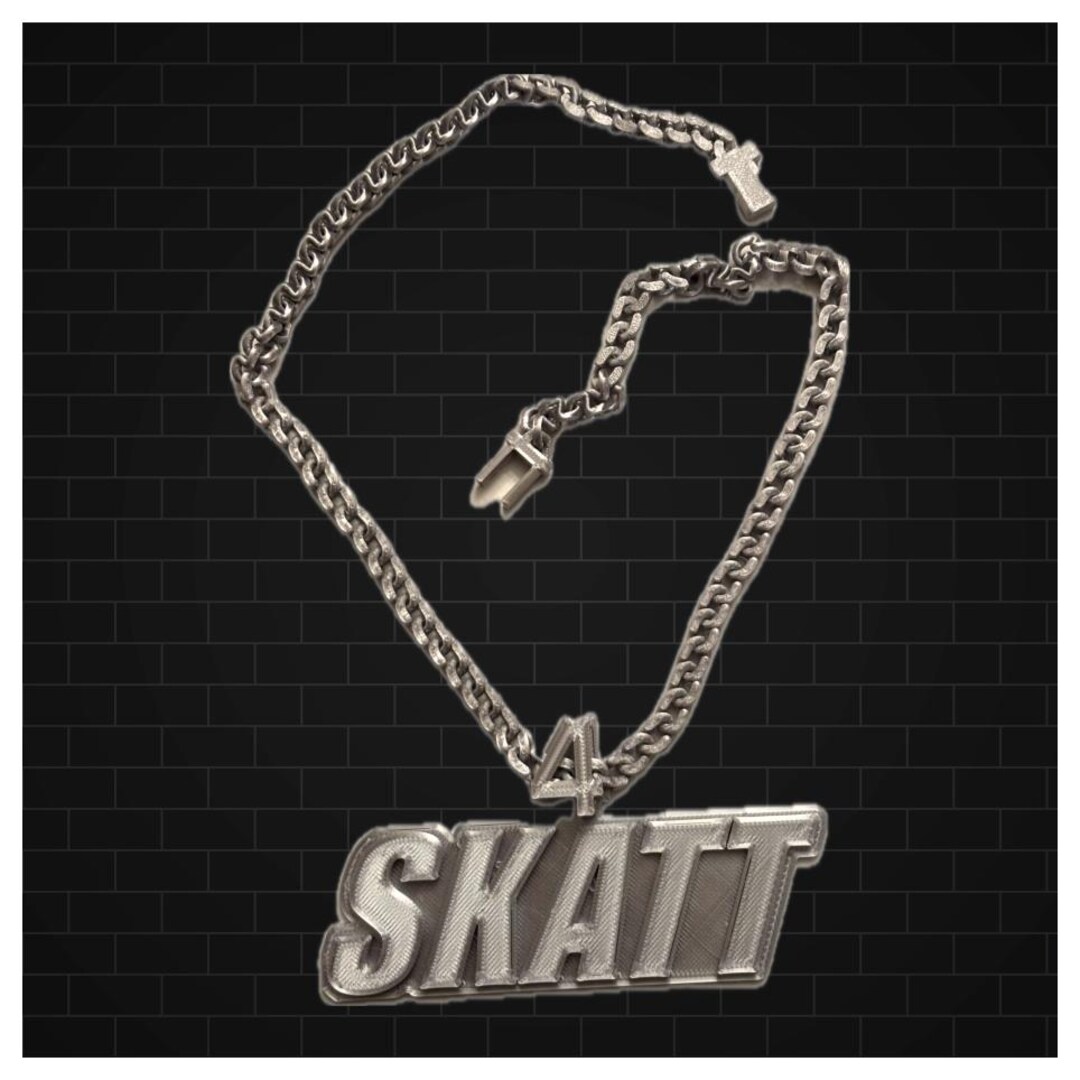 Cameron Skattebo Replica SKATT Pendant Neclace - Etsy