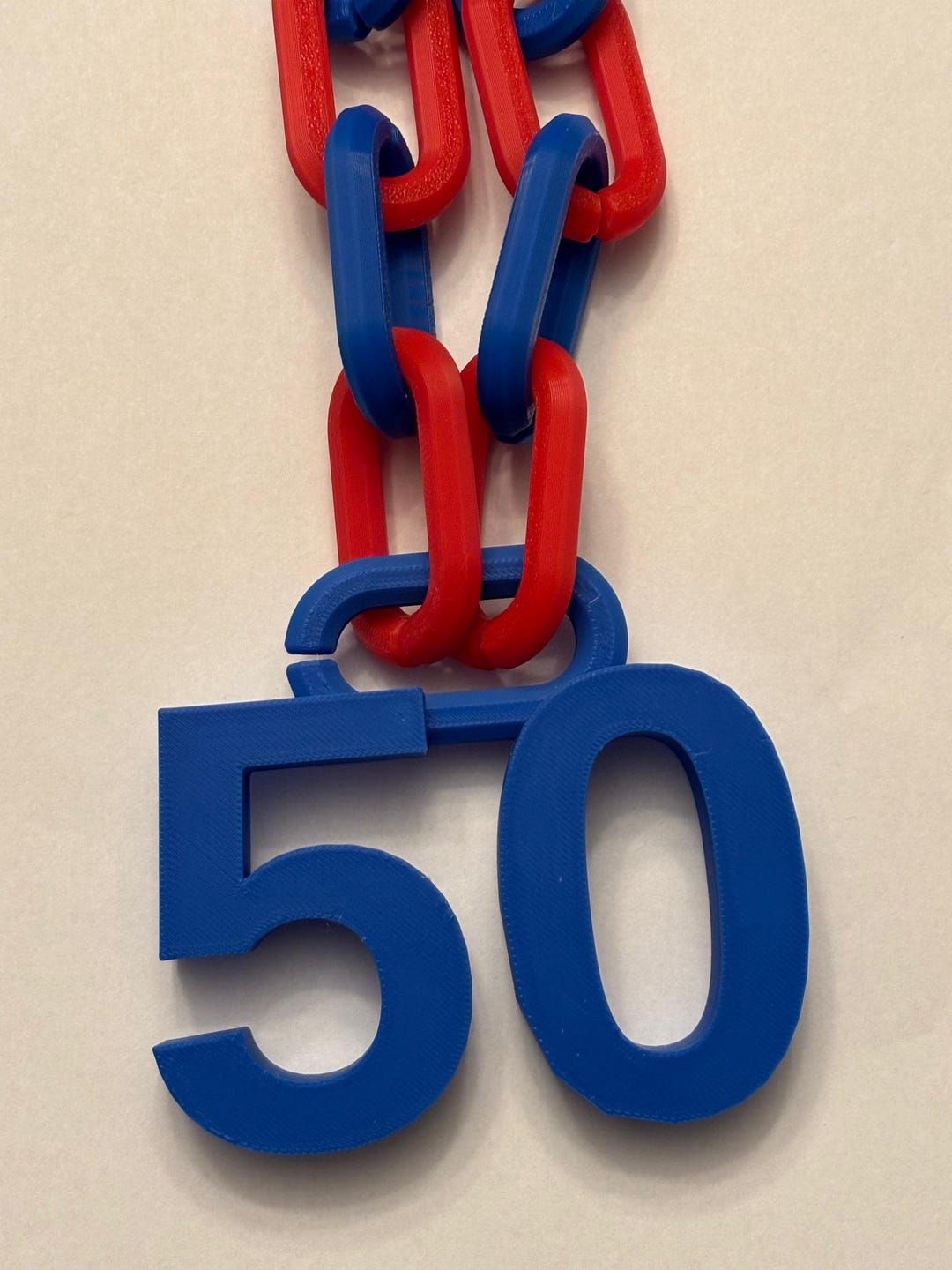 Custom Large Sports Number Chain Necklace, Hype Pendant, Gameday Drip ...