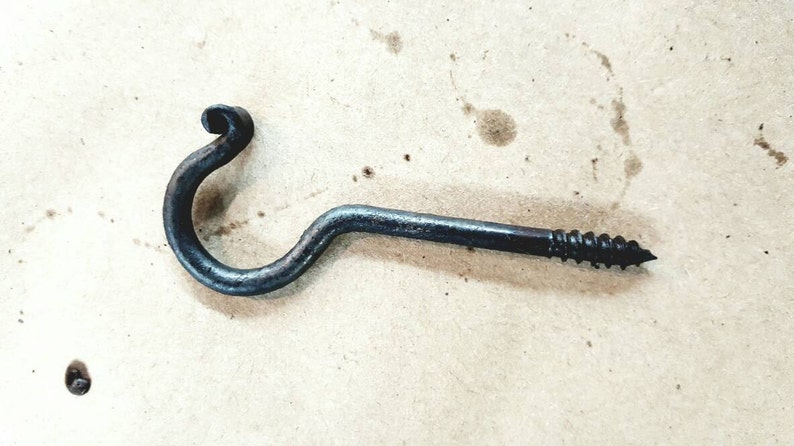 Ceiling Hooks 3 Inch Screw In Hooks Threaded Hook Etsy