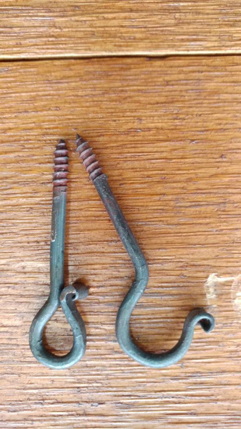 Screw in Hooks and Eye Hooks 4 Etsy