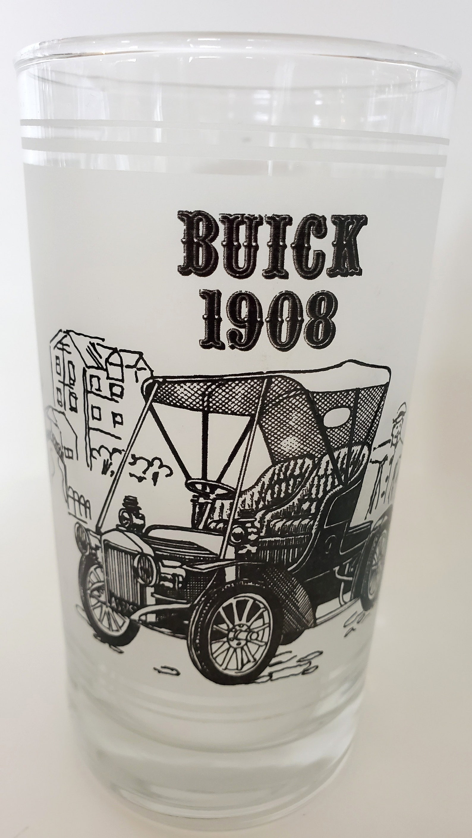 Vintage Libbey Old Classic Cars 10 oz Glassware Tumblers Black | Etsy