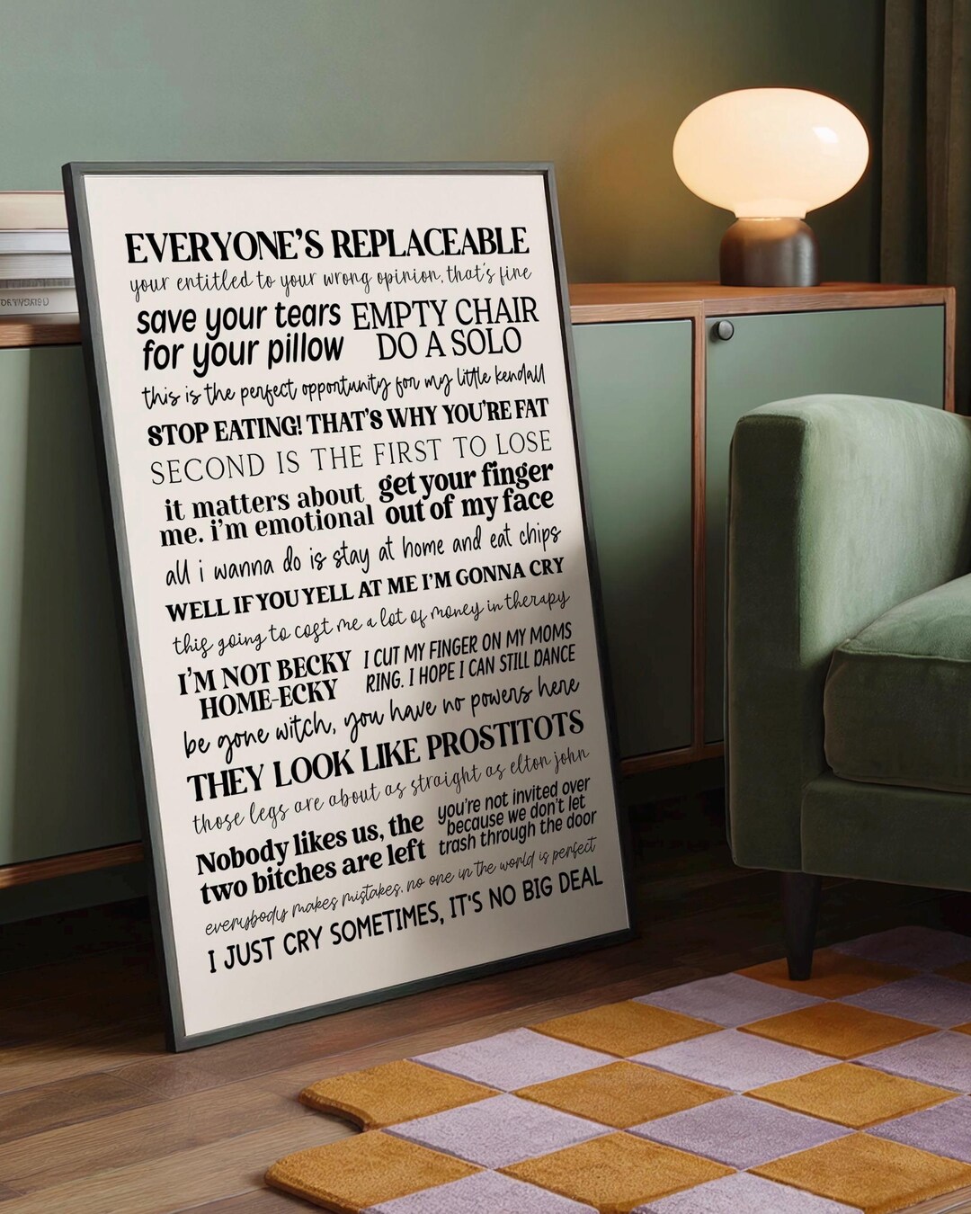 Dance Moms Quotes Print | Abby Lee Miller | TV Show Wall Art | ALDC ...