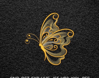 Mini Butterfly Embroidery Design | PES File | Instant Digital Download