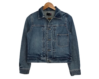 Vtg Levi's 70501 04 Blue Denim Type I Trucker Jacket Size M - Etsy
