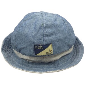 Go Slow Caravan x Gym Master Blue Bucket Hat Cap Adult Small