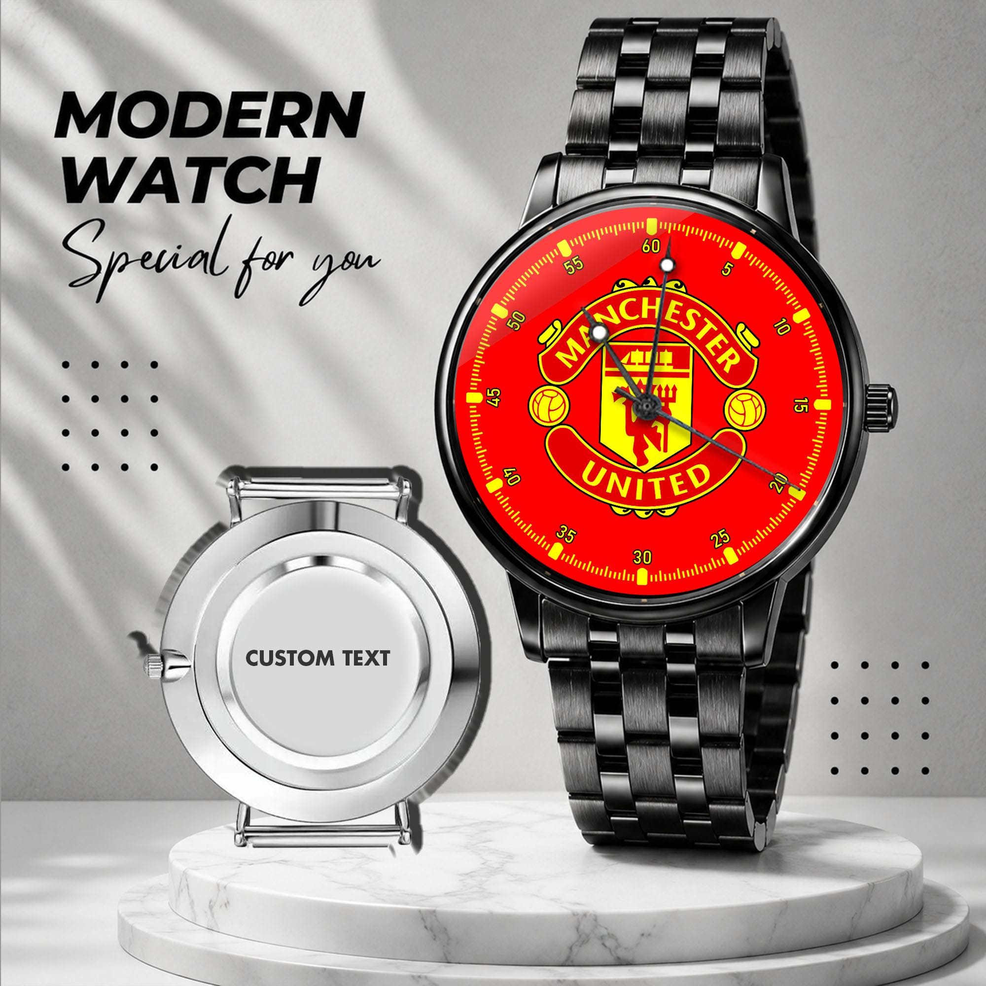 Manchester United Watch Band - Etsy