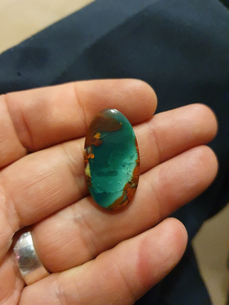 Chrysoprase jasper chalcedony cabochon