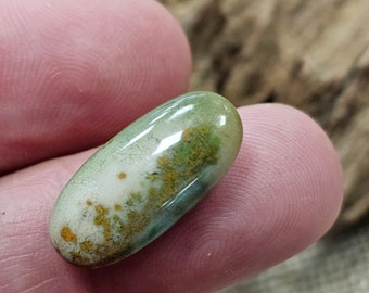 Chrysoprase jasper chalcedony cabochon