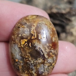 Può includere: Un set di tre tazze in ceramica con una glassa screziata color crema. Ogni tazza presenta un diverso disegno dipinto a mano: una foglia blu e verde, un fiore giallo e una bacca rossa. Le tazze hanno un design semplice e moderno.