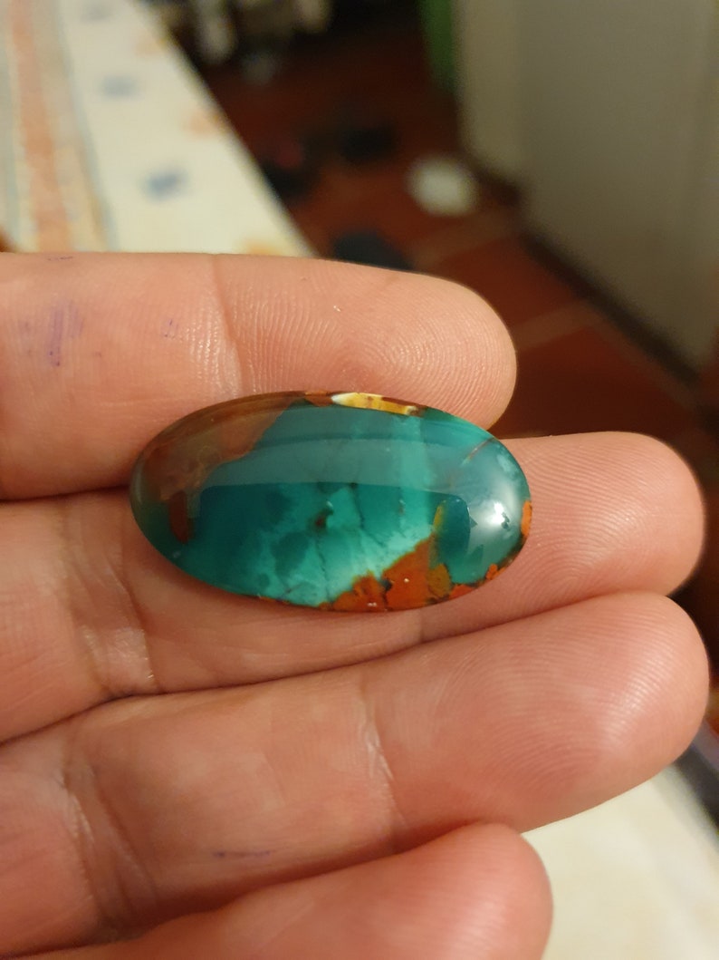 Chrysoprase jasper chalcedony cabochon