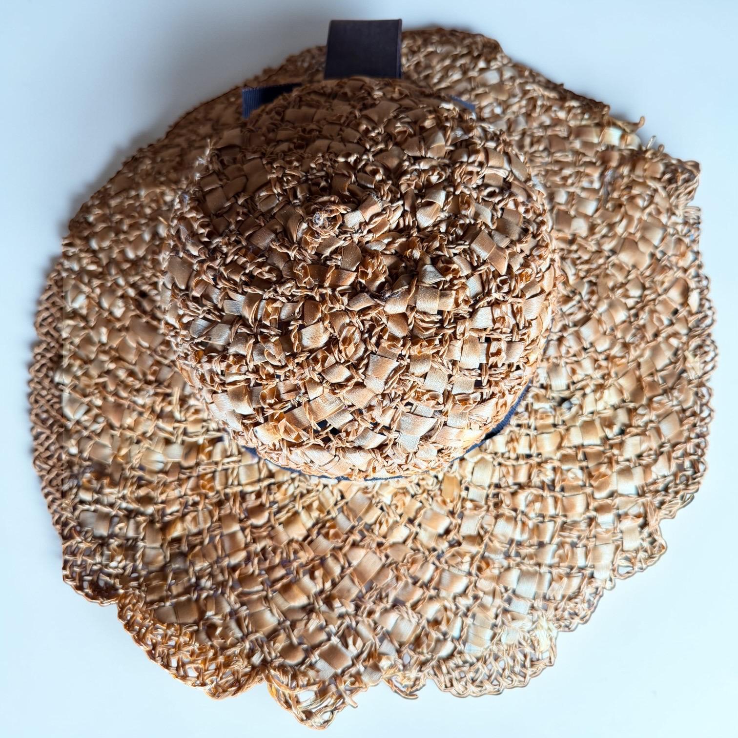 1950’s Straw Hat image 6