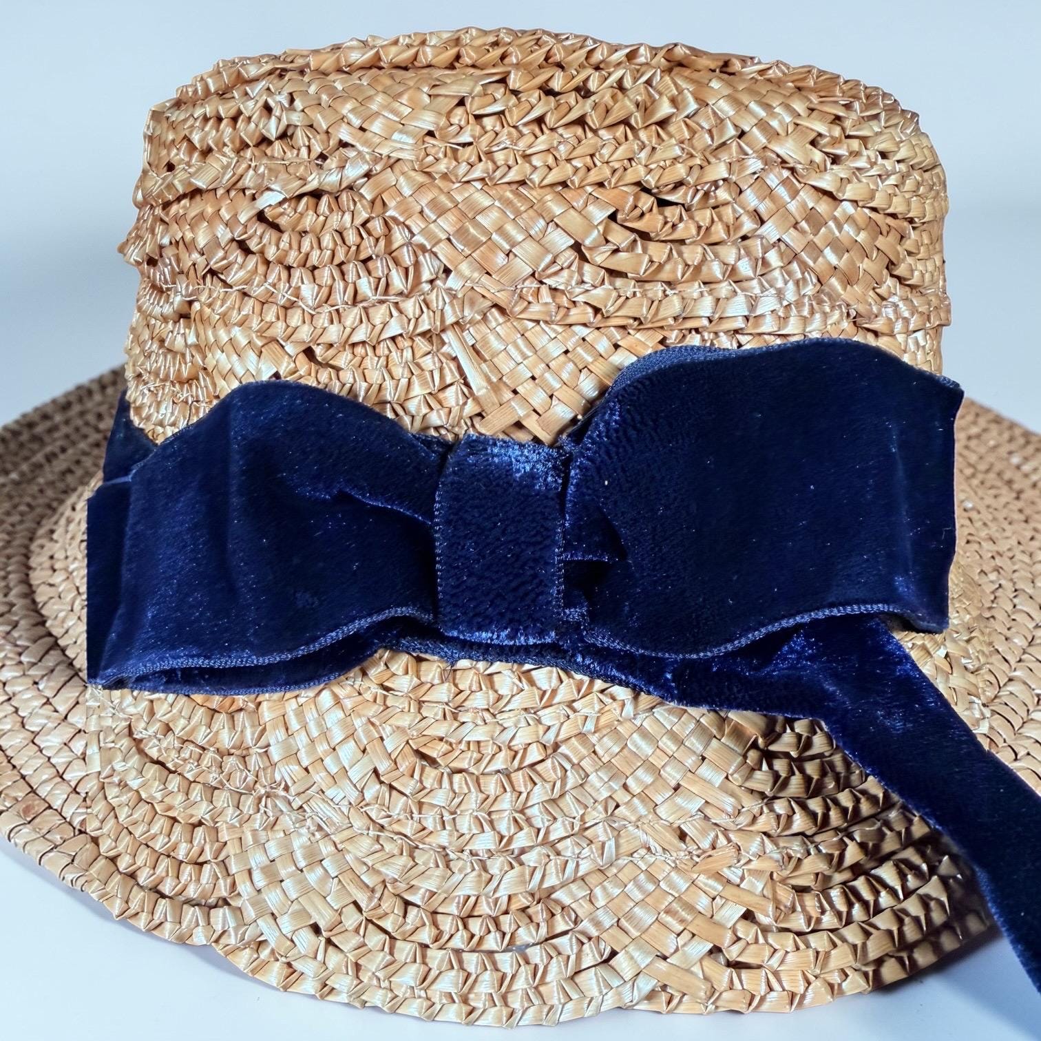 1950’s Straw Hat image 4