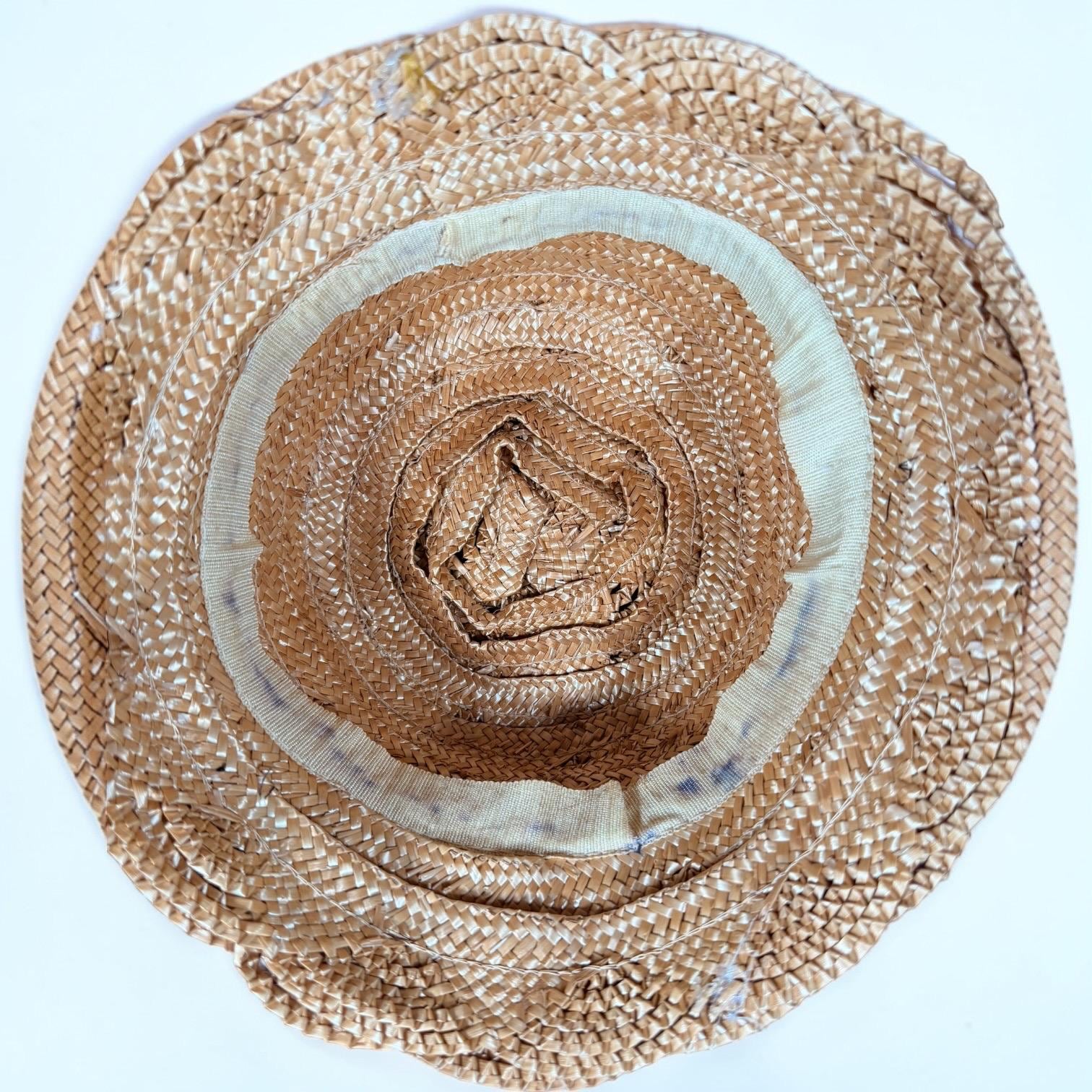 1950’s Straw Hat image 6