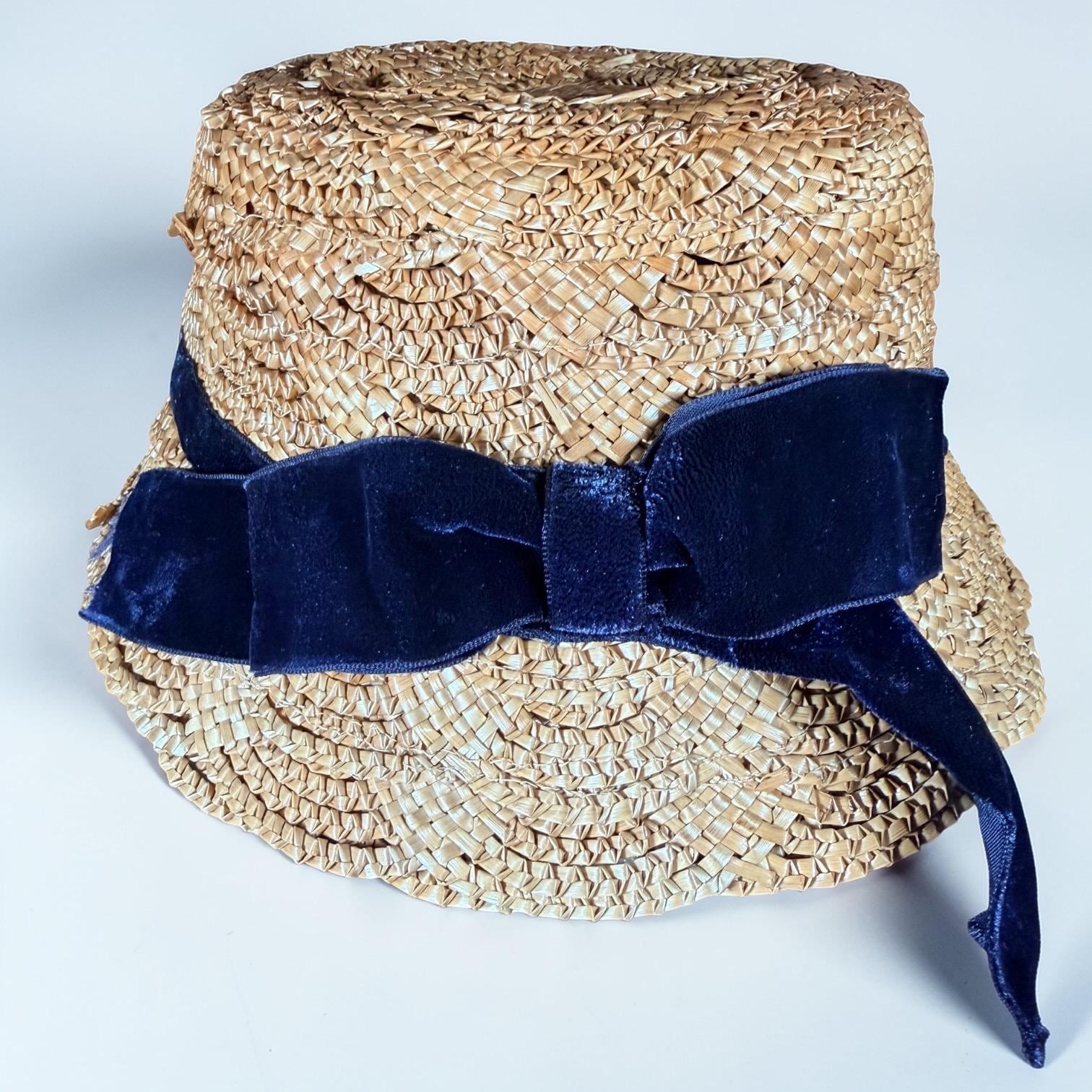 1950’s Straw Hat image 3