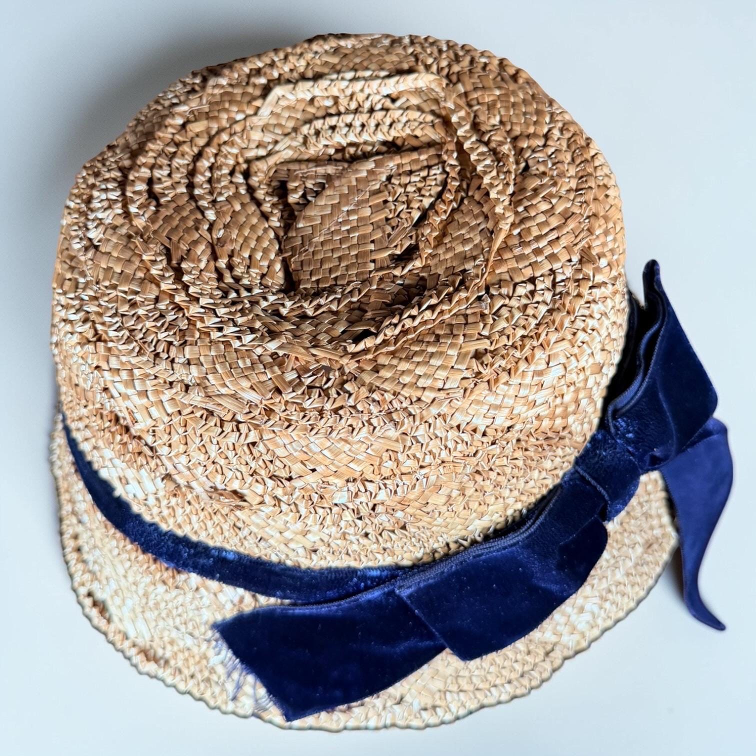 1950’s Straw Hat image 2