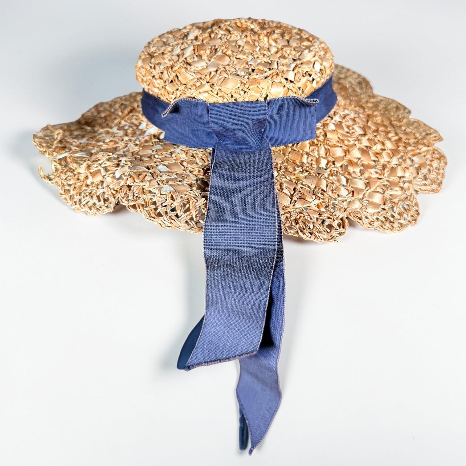 1950’s Straw Hat image 2