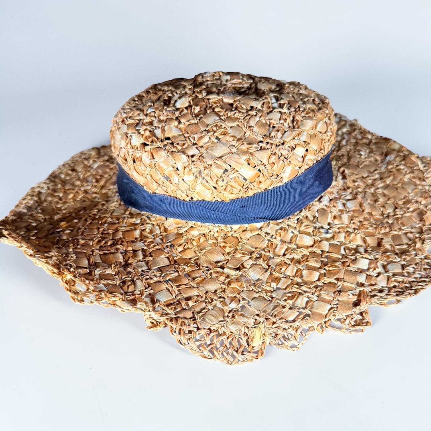 1950’s Straw Hat image 3