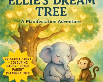 Afdrukbaar verhalenboek Ellie's Dream Tree + extra speelboek voor ouders