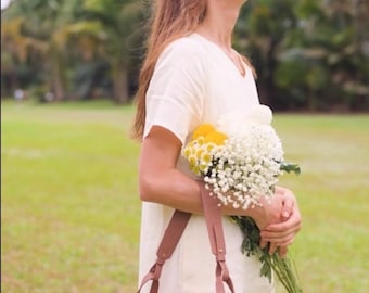HyphaLite™ Mushroom-Based Vegan Leather Shoulder Satchel – Myco Luxe Shoulder Satchel