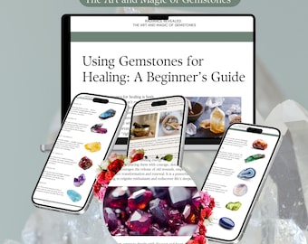 Gemstone Healing eBook: Crystal Art, Energy & Meaning (Digital eBook)