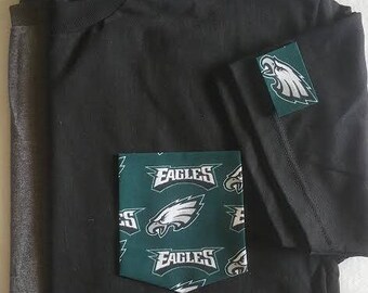 Philadelphia Eagles Pocket T-Shirt, Pocket T-Shirt, Philadelphia Eagles T-Shirt, NFL Philadelphia Eagles Pocket T-Shirt, NFL Eagles T-shirt