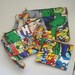 Set of 3 Super Hero Pouches, Cosmetics Clutch, Avengers Superhero Zipper Pouch,Makeup Bag, Pencil pouch, Toiletry Bag, Small toy Bag.
